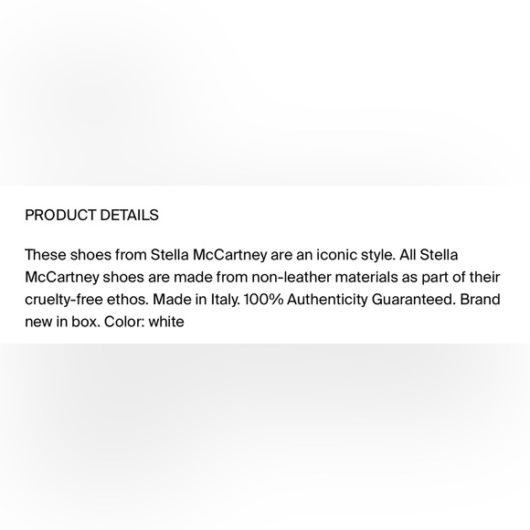 100% Authentic Brand New Stella McCartney Women’s Elyse Platform Sneakers - Picture 4 of 11